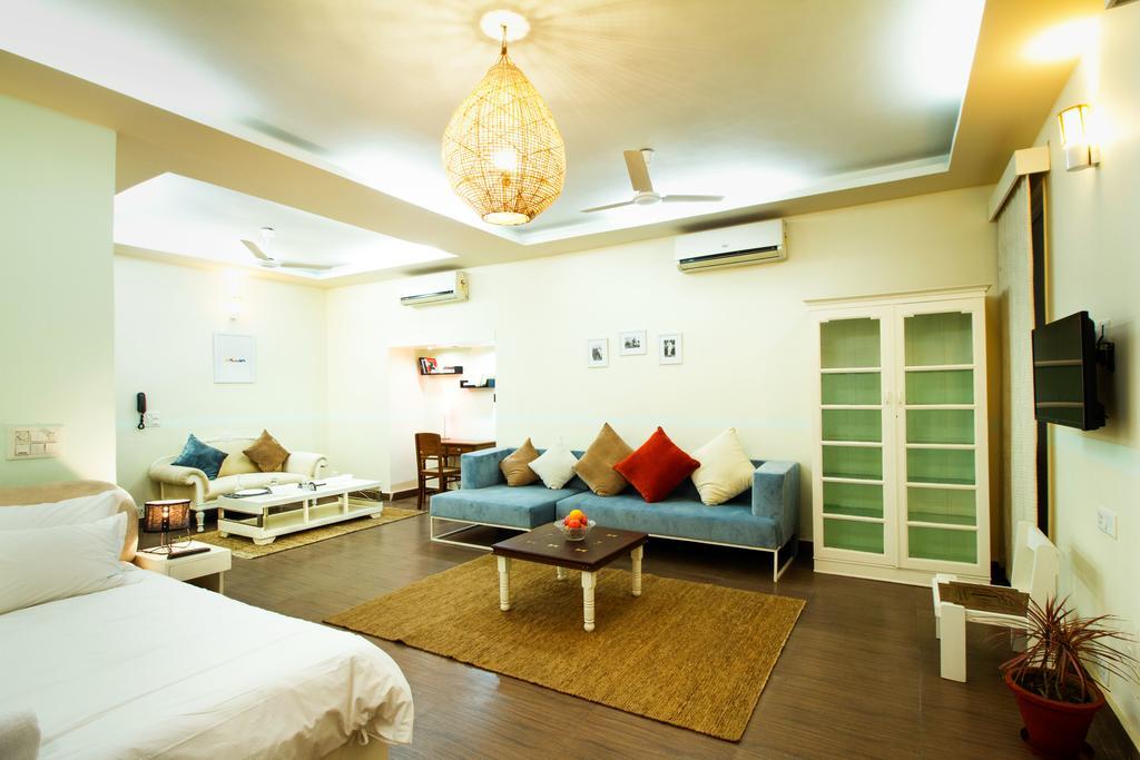 Anara Service Apartments - Greater Kailash Part II New Delhi Buitenkant foto