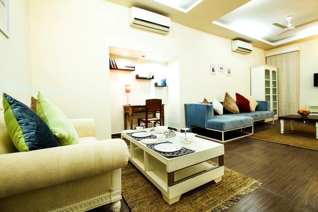 Anara Service Apartments - Greater Kailash Part II New Delhi Buitenkant foto